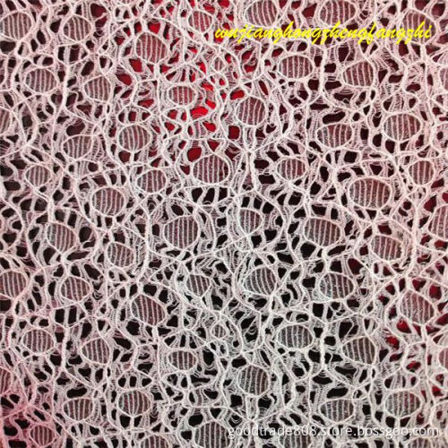 90%Nylon10%Spandex Elastic Lace Fabric for Home Textile